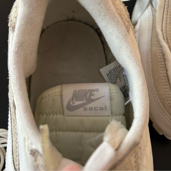 Nike x Sacai LD Waffle White Nylon Shoe Mens 10.5 - Picture 15 of 15